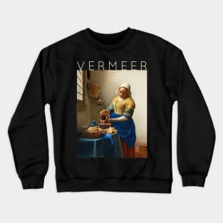 Johannes Vermeer - The Milkmaid Crewneck Sweatshirt